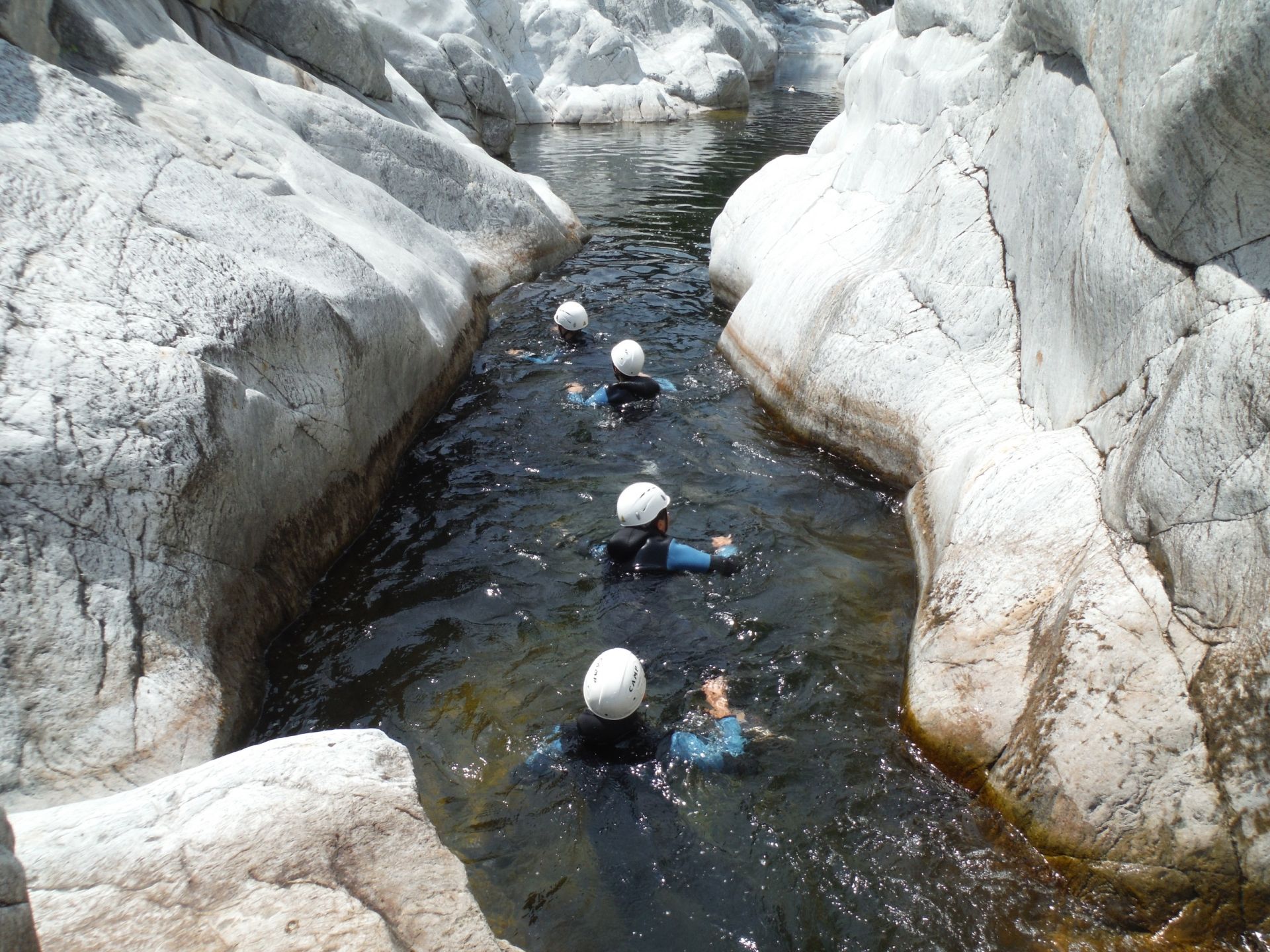 Balade aquatique adaptée aux enfants Ardèche